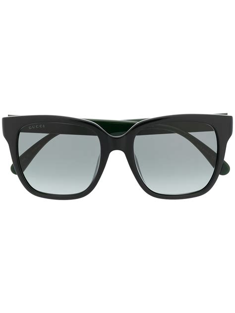 gucci sunglasses with stripes on the side|mr porter gucci sunglasses.